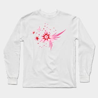 red stars Long Sleeve T-Shirt